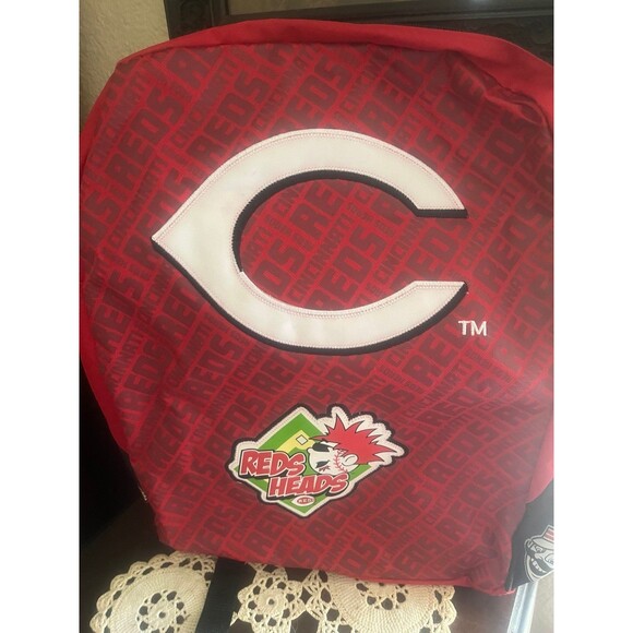 Cincinnati Reds Rosie plus Reds Heads Backpack - Picture 2 of 8